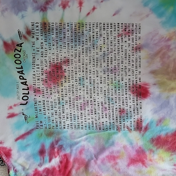 Lollapalooza Concert Tank 2015 - Picture 2 of 5